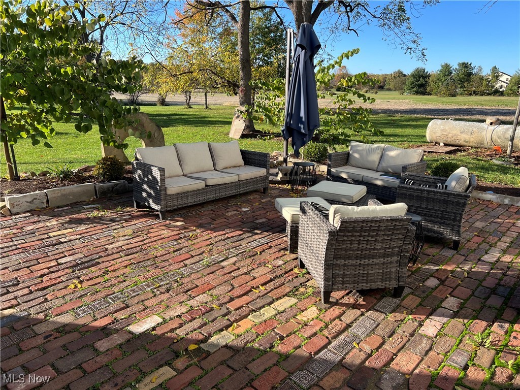 7660 Vandemark Road Lodi, OH 44254 - Photo 23 of 28 View of patio / terrace with outdoor lounge area