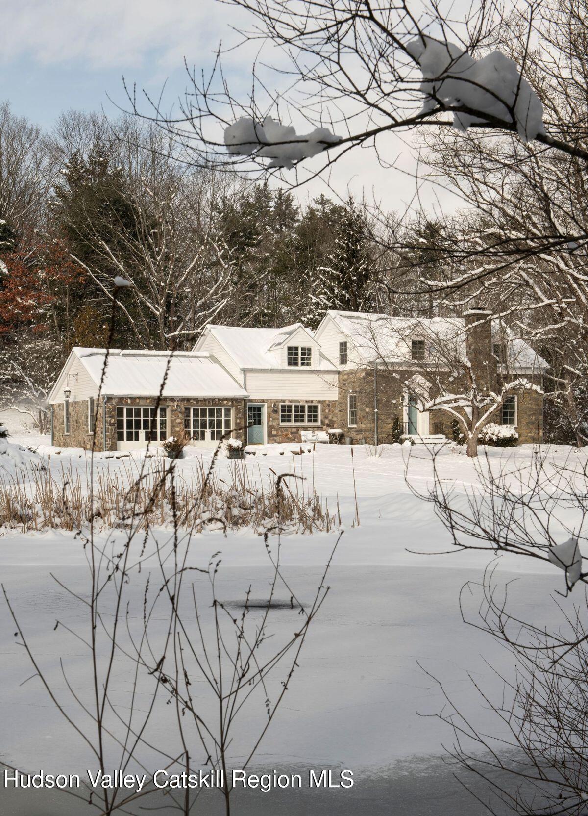 401 Buck Road Stone Ridge, NY 12484 - Photo 31 of 32 a view of a large white house