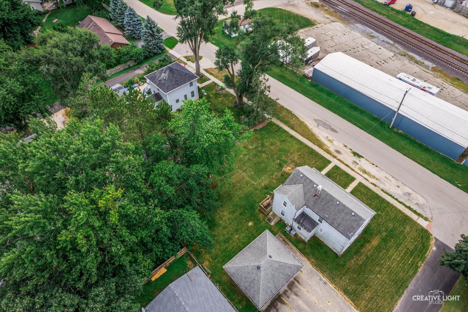205 Center Street Maple Park, IL 60151 - Photo 7 of 8 a view of a house with a yard