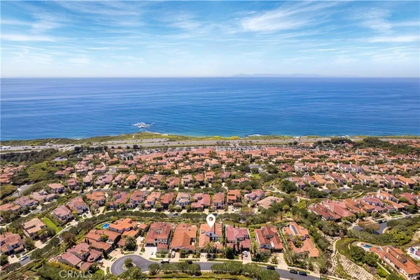 a view of a city with sunset view