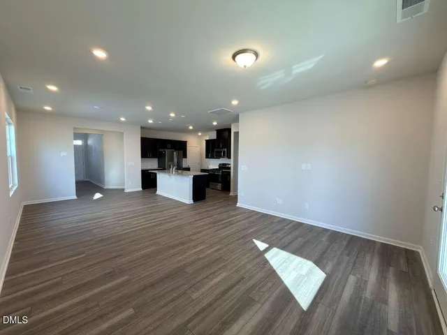 a view of kitchen and utility room