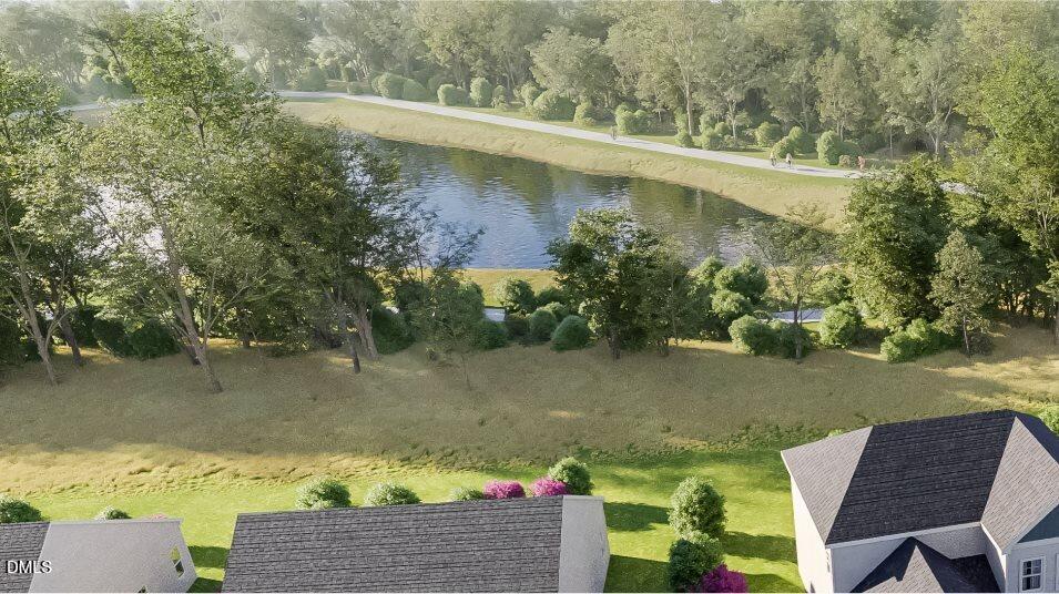 2007 English Saddle Lane Durham, NC 27703 - Photo 45 of 45 a view of a lake with a patio