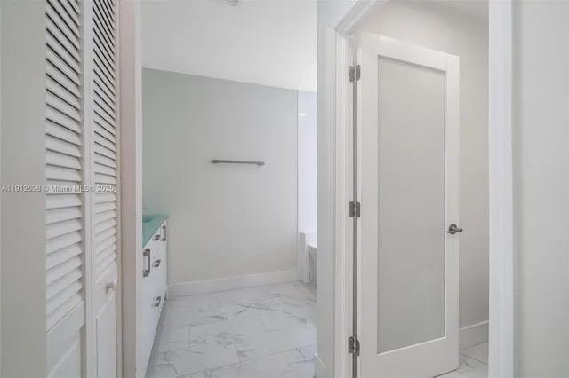 a view of a bathroom