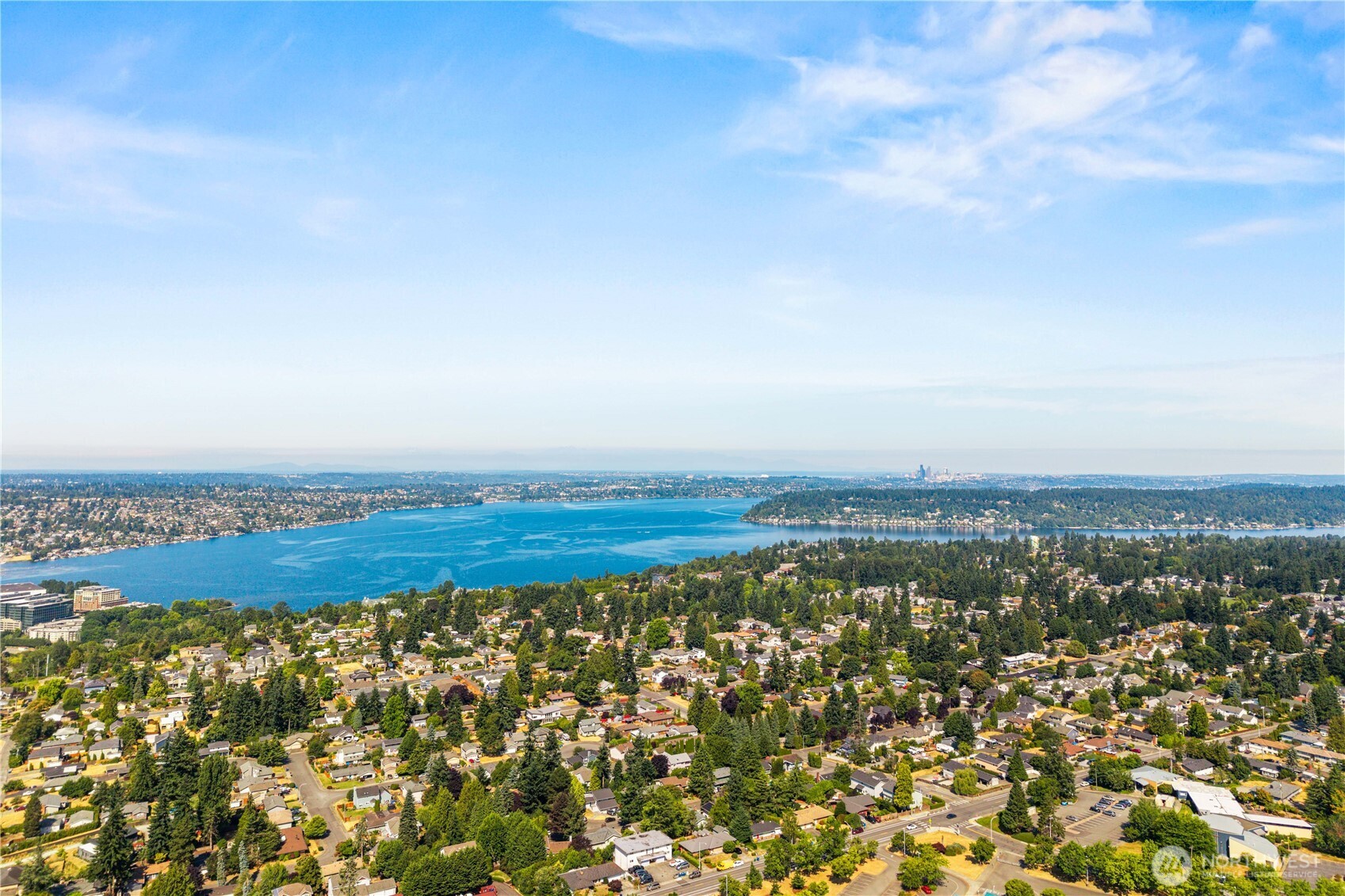 1208 Harrington Avenue Northeast Renton, WA 98056 - Photo 37 of 40 an aerial view of residential building and ocean