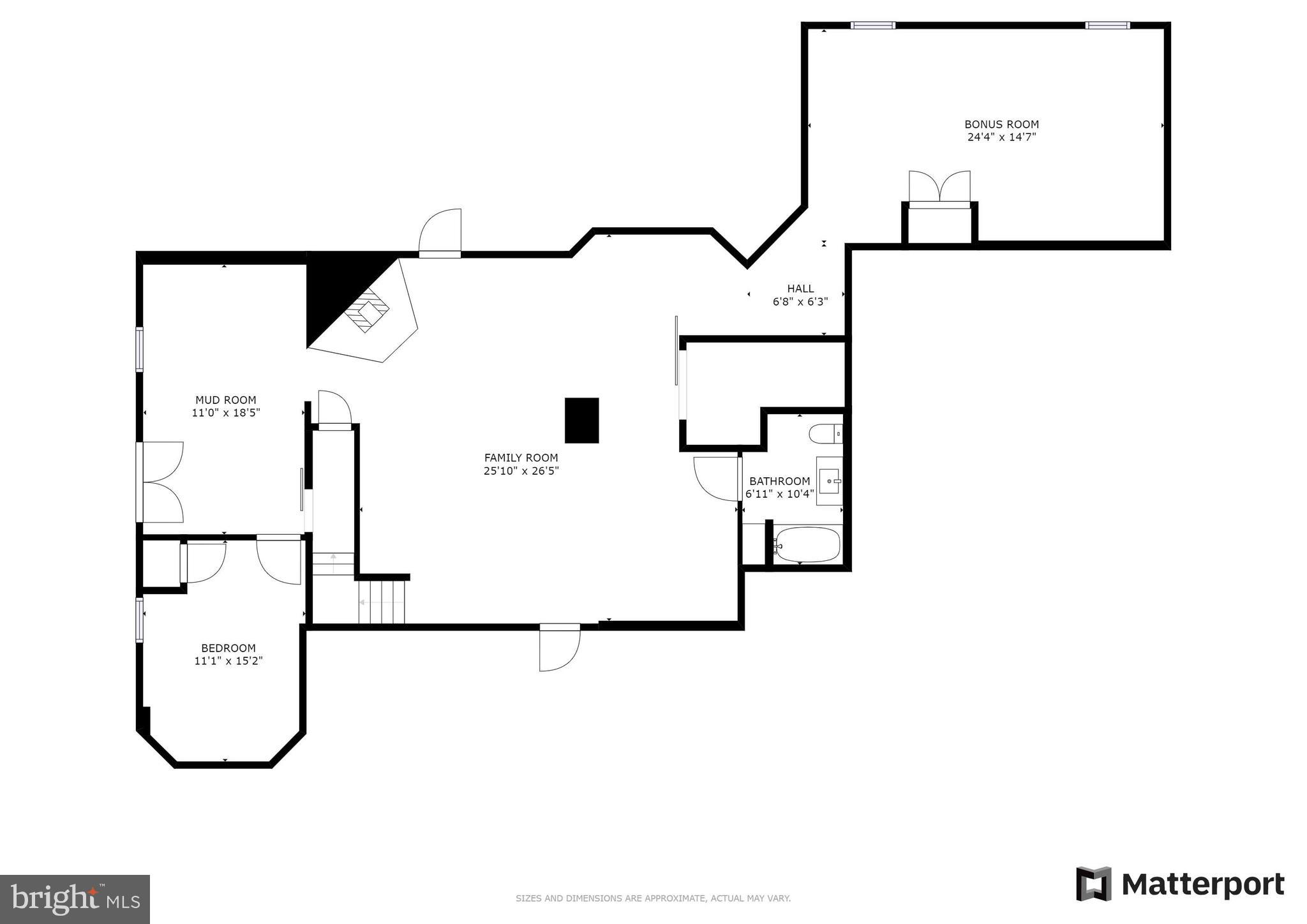 11710 Big Spring Road Clear Spring, MD 21722 - Photo 81 of 82 Lower Level Schematic Floor Plan