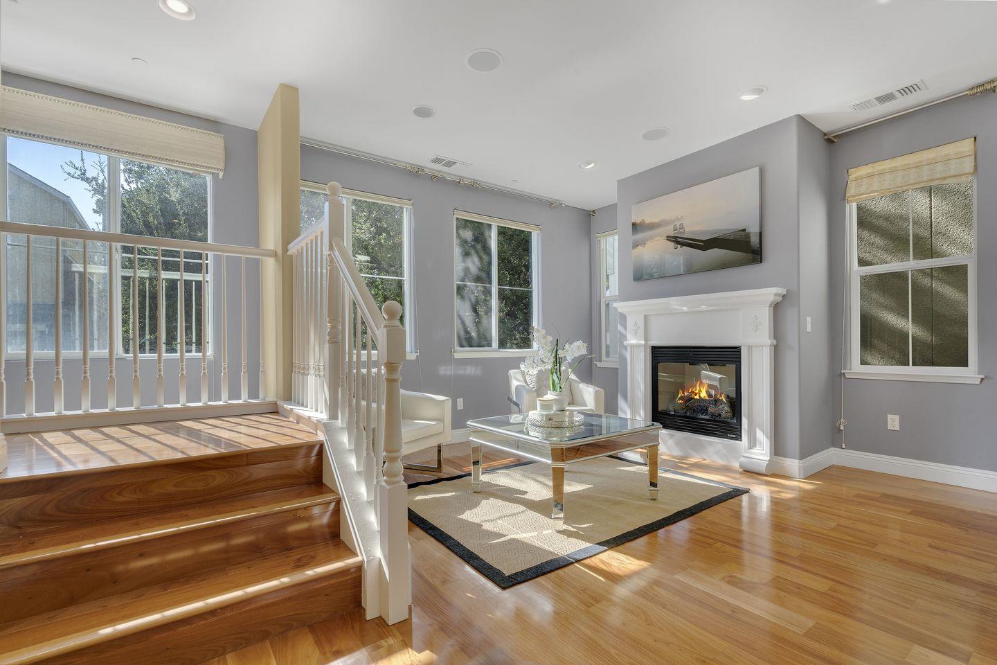 129 Azalea Drive Mountain View, CA 94041 - Photo 31 of 53 a living room with furniture fireplace and window
