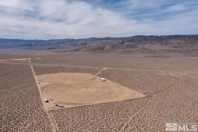 a view of a terrace with a mountain