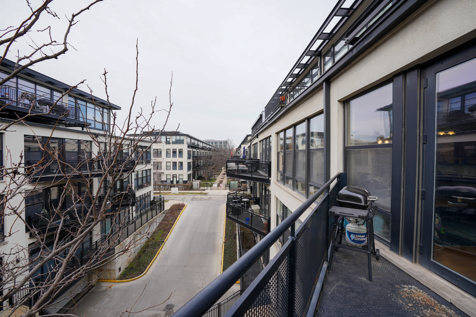 1069 West 14th Place, Unit 303 Chicago, IL 60608 - Photo 18 of 26 a view of a balcony