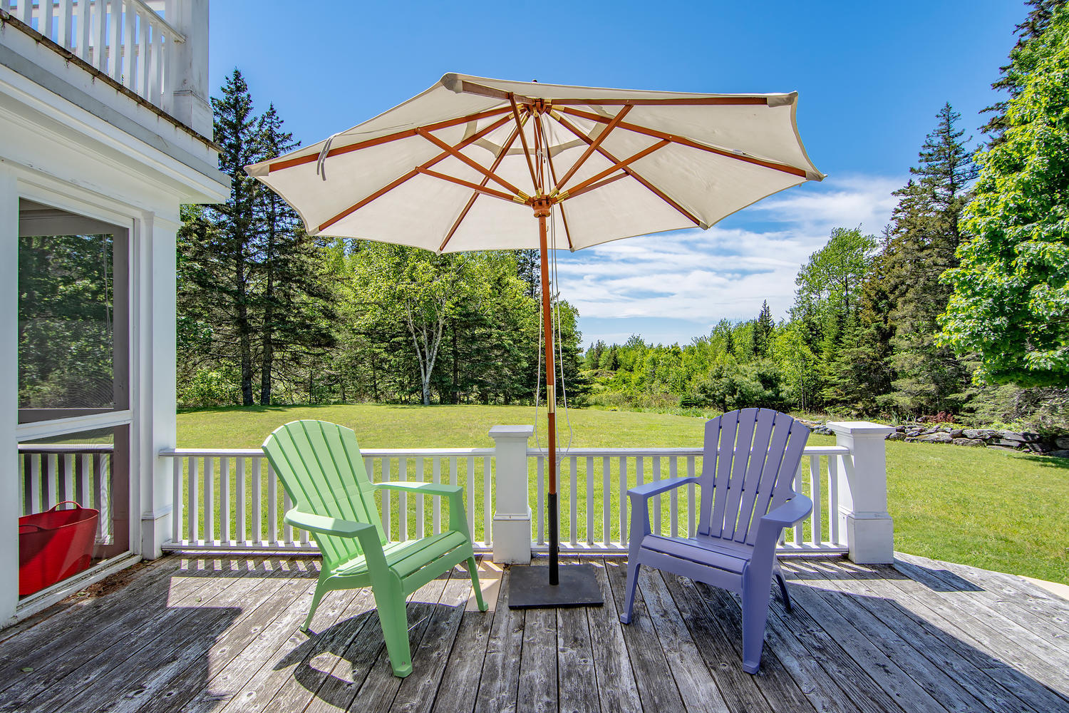 459 Sunset Road Deer Isle, ME 04627 - Photo 42 of 47 Deck off screened porch