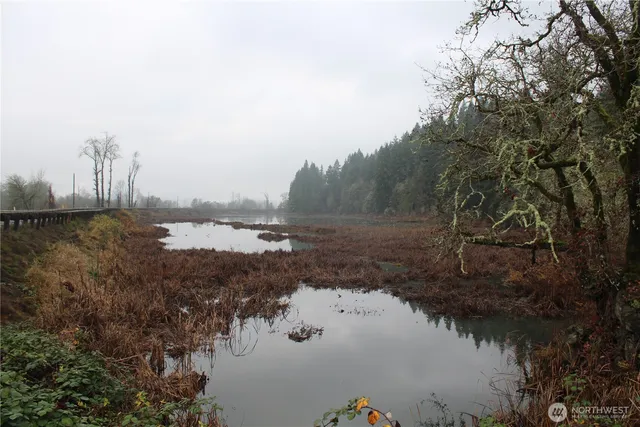 a view of lake with mountain