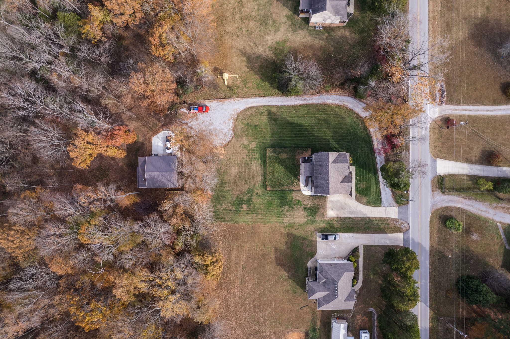 671 Salem Ridge Road Clarksville, TN 37040 - Photo 39 of 42 an aerial view of houses with outdoor space