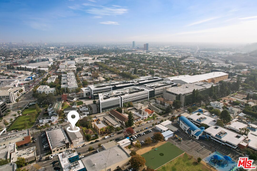 3934 Van Buren Place Culver City, CA 90232 - Photo 20 of 22 an aerial view of a city with lots of residential buildings