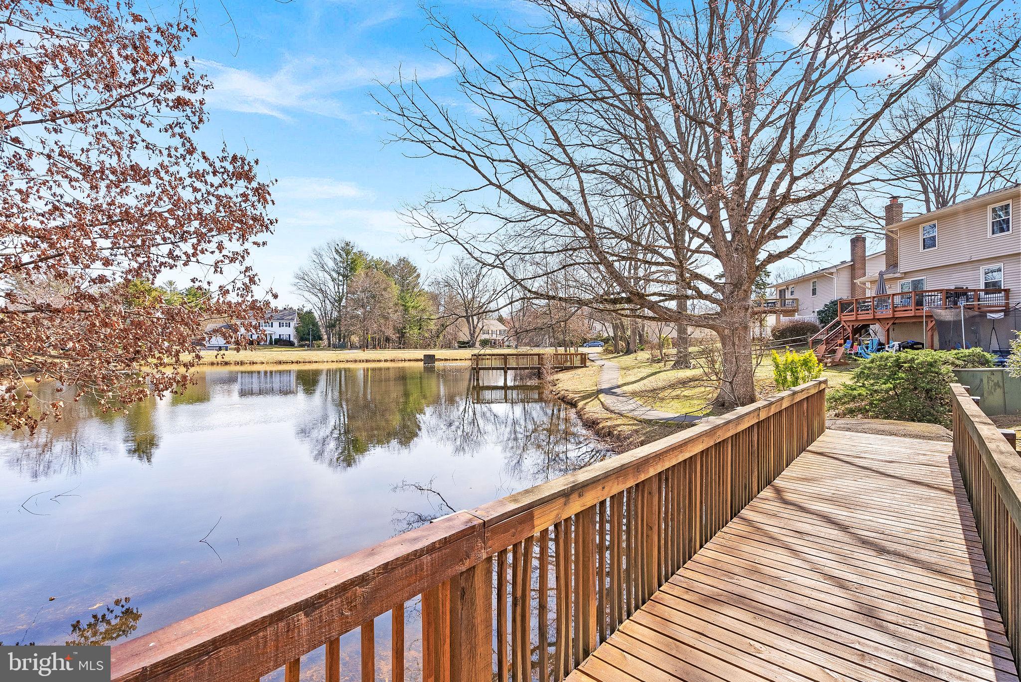 6130 Windward Drive Burke, VA 22015 - Photo 4 of 50 a view of city and lake