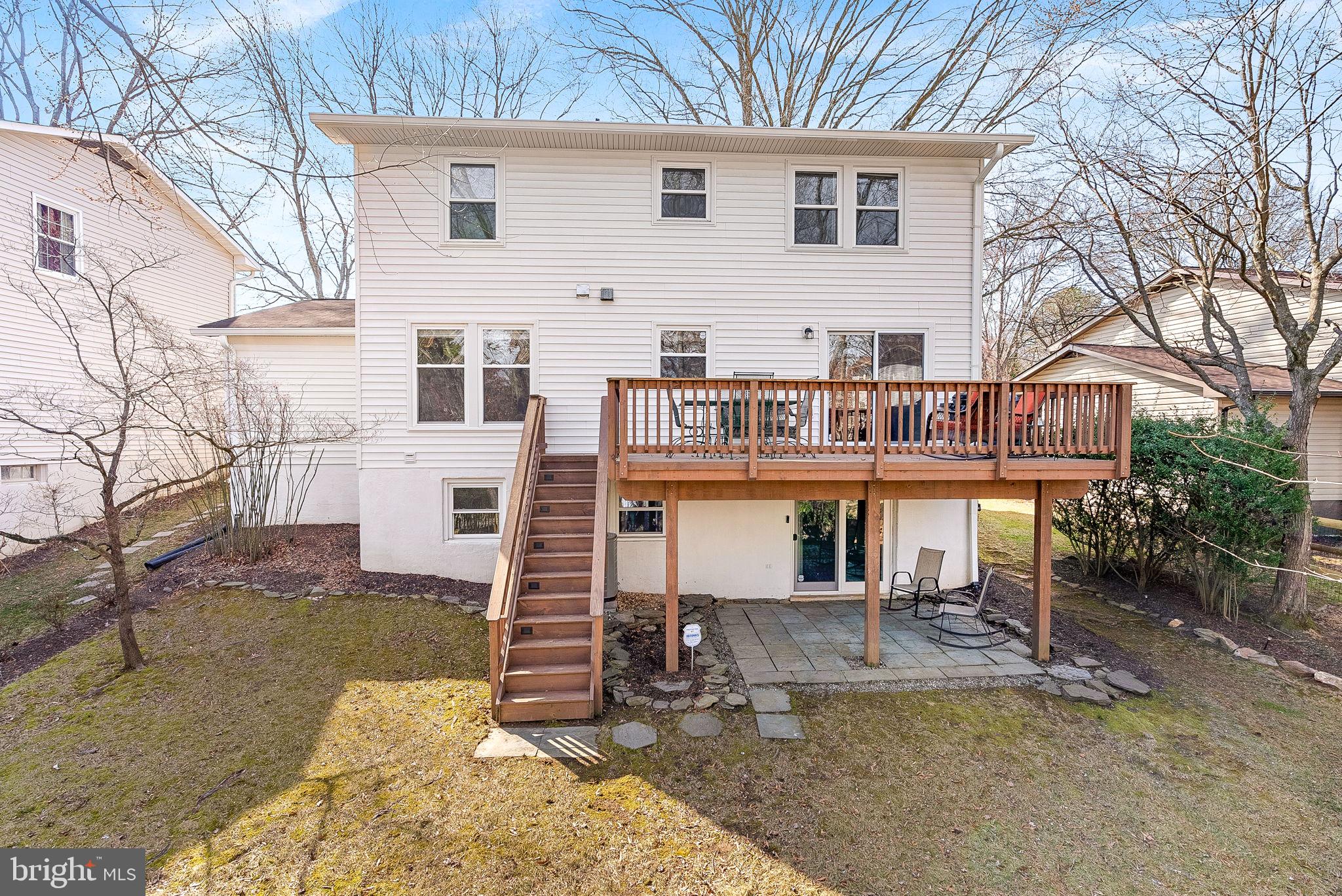 6130 Windward Drive Burke, VA 22015 - Photo 44 of 50 front view of a house with a yard