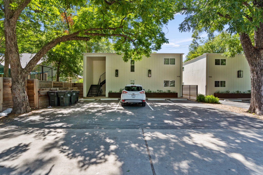 4105 Speedway, Unit 203 Austin, TX 78751 - Photo 11 of 12 a car parked in front of a house