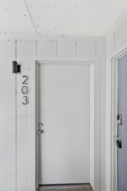 4105 Speedway, Unit 203 Austin, TX 78751 - Photo 10 of 12 a view of a hallway with closet