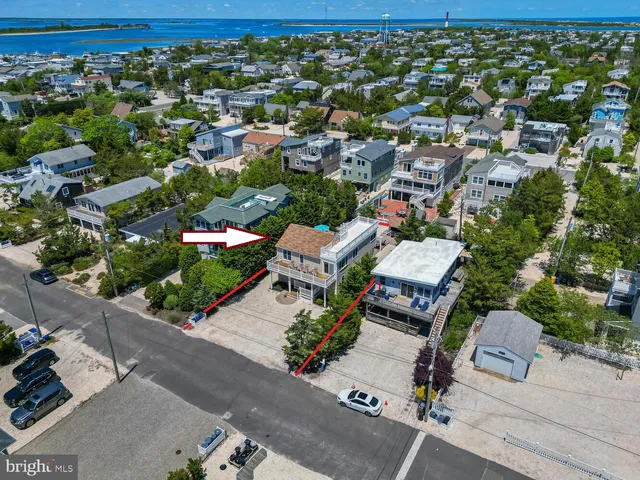 a view of an ocean and beach