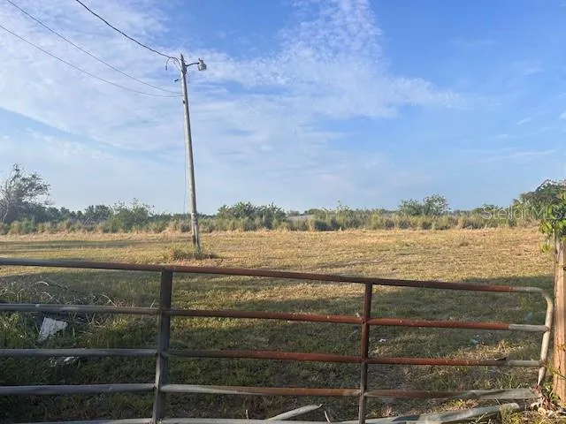 a view of a lake with a beach