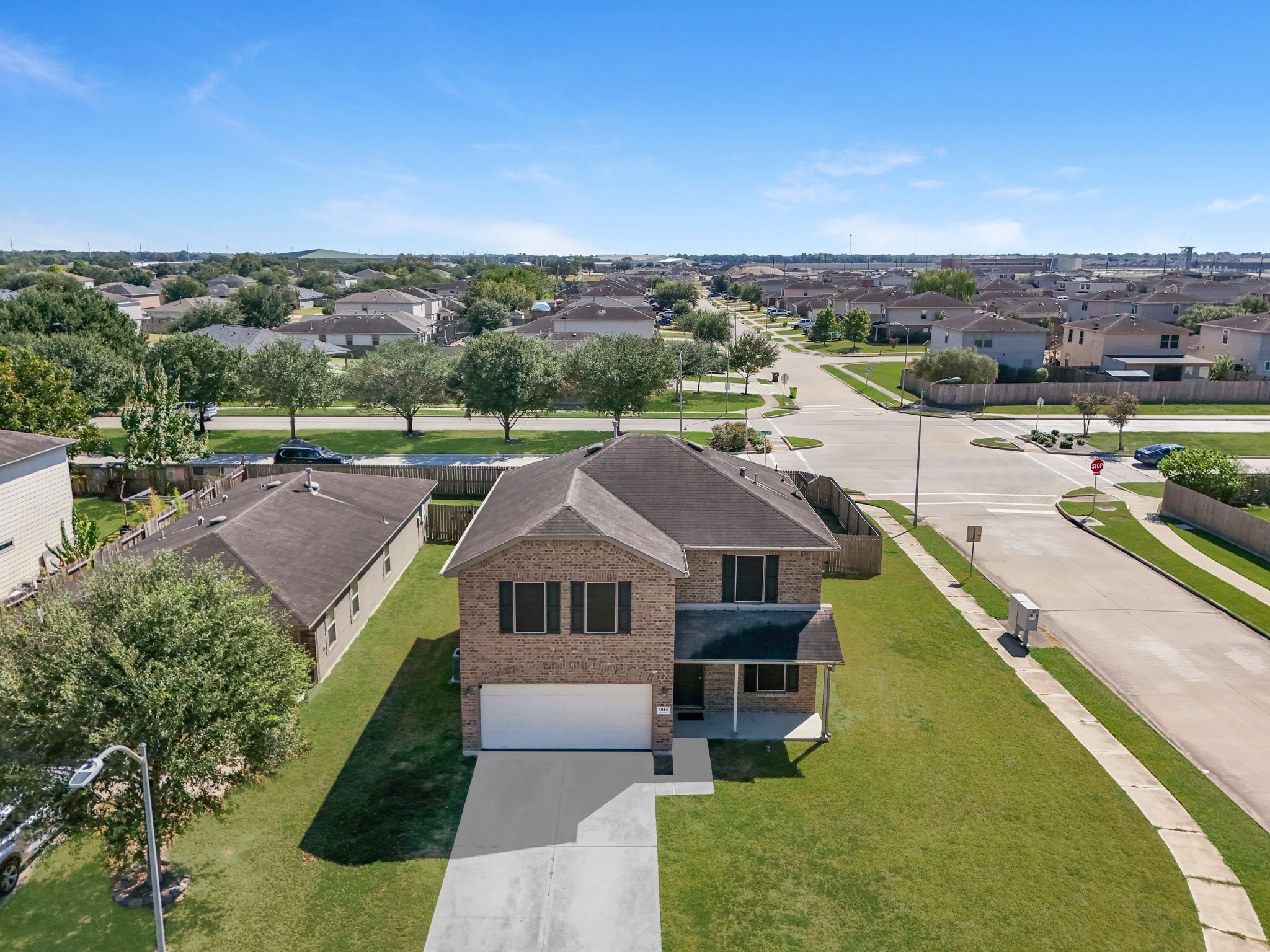 1614 Perennial Lane Rosenberg, TX 77471 - Photo 4 of 34 a aerial view of a house with a big yard