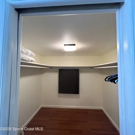 a view of walk in closet