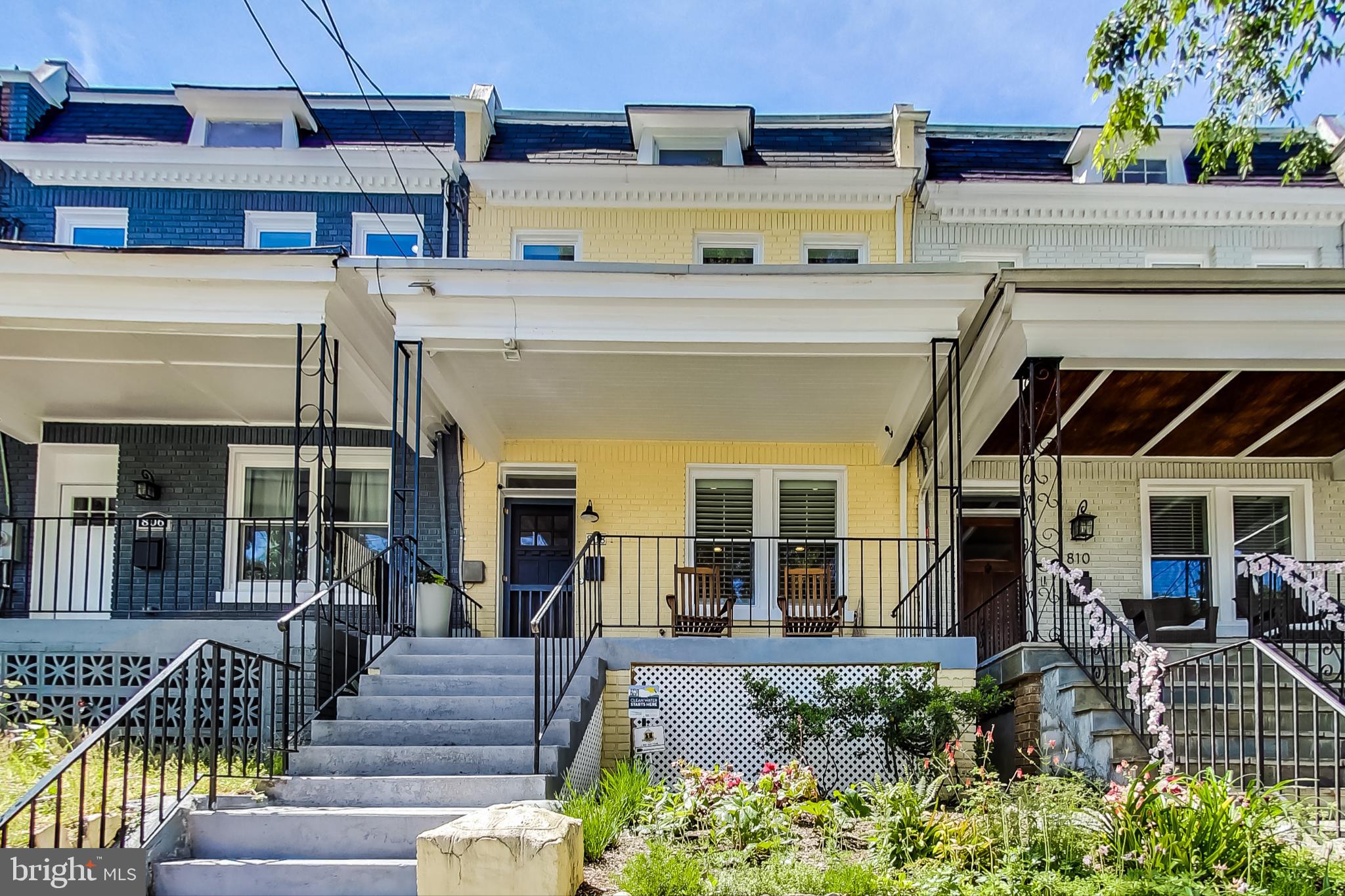 808 Decatur Street Northwest Washington, DC 20011 - Photo 2 of 56 Front of house