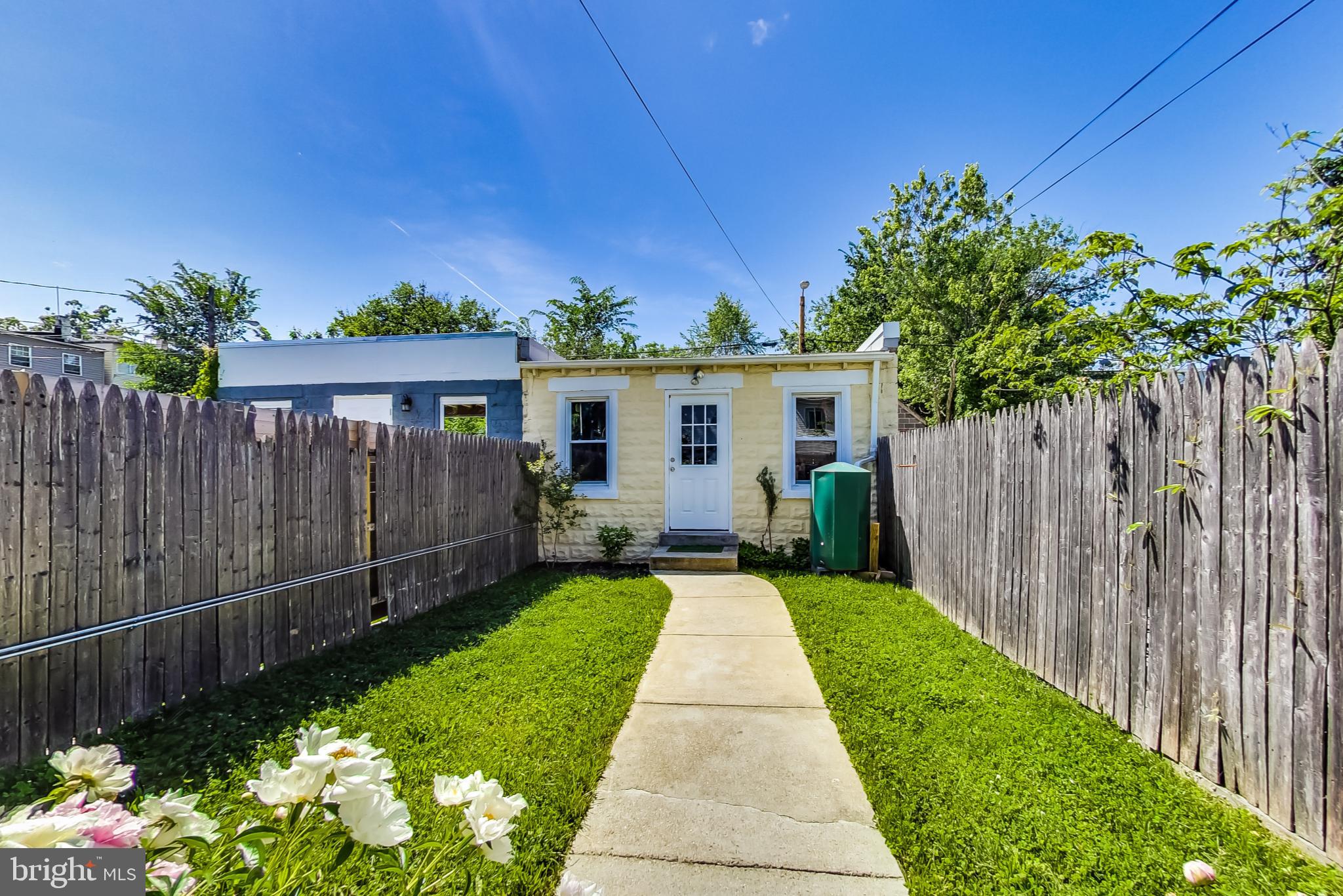 808 Decatur Street Northwest Washington, DC 20011 - Photo 49 of 56 yard - walkway to garage