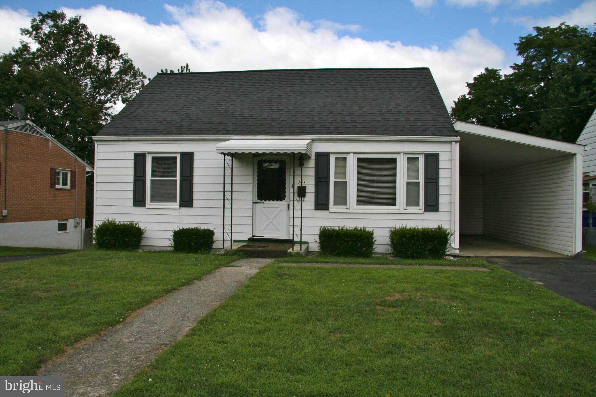 361 Nottingham Road Hagerstown, MD 21740 - Photo 2 of 16 a view of a house with a yard