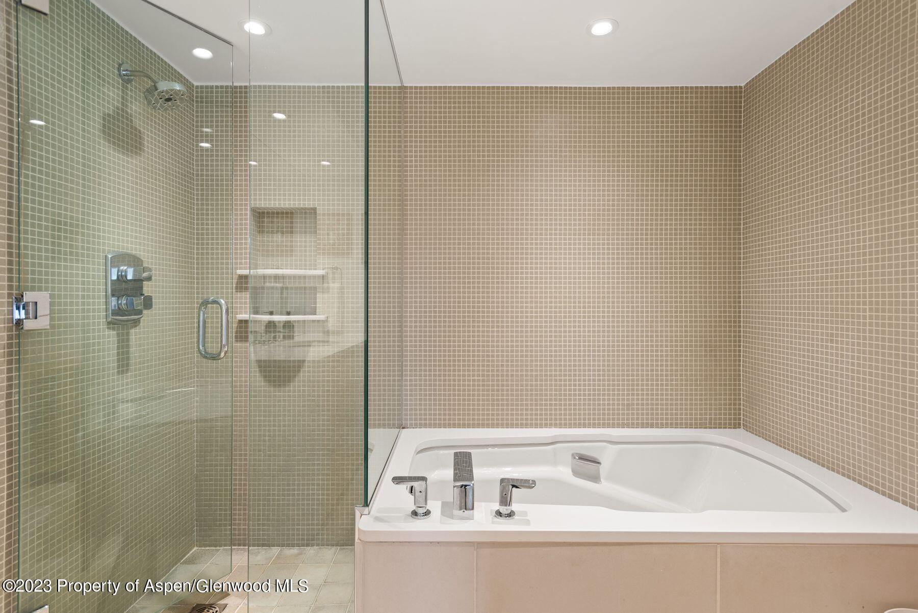 61 Oak Ridge Road Snowmass Village, CO 81615 - Photo 37 of 48 a bathroom with a bathtub and shower