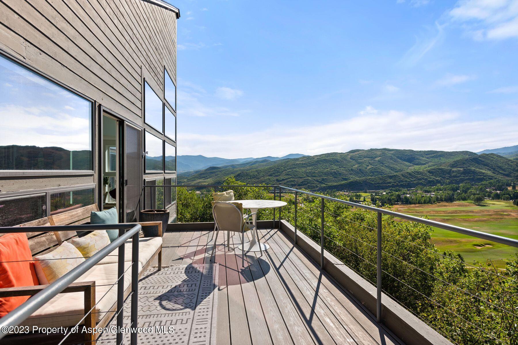61 Oak Ridge Road Snowmass Village, CO 81615 - Photo 7 of 48 a view of balcony with furniture