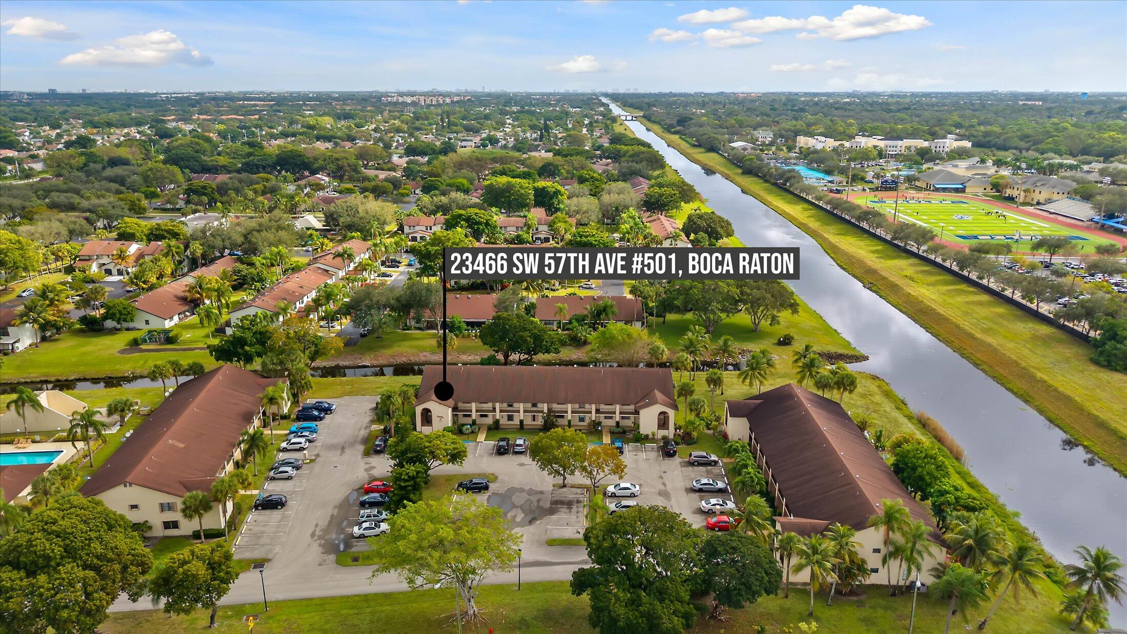 23466 Lyons Road, Unit 501 Boca Raton, FL 33428 - Photo 30 of 40 an aerial view of a city