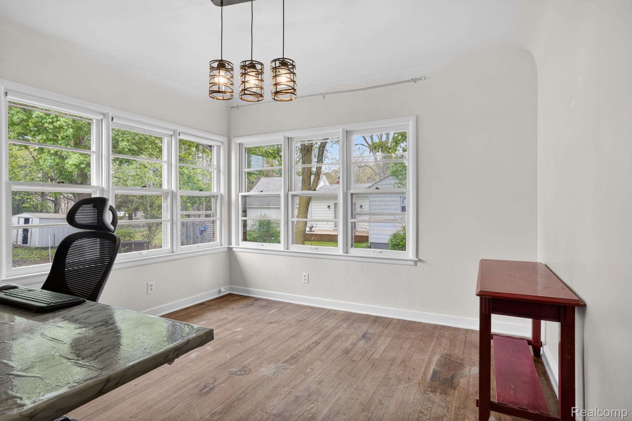 1209 Beatrice Street Flushing, MI 48433 - Photo 21 of 39 Office space with hardwood / wood-style flooring and baseboards