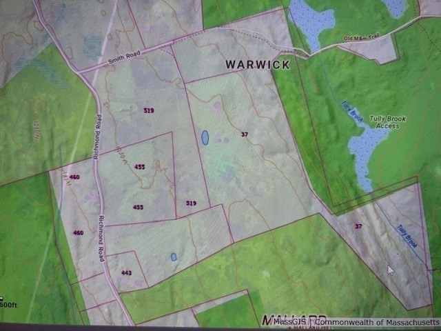 37 Smith Road Warwick, MA 01378 - Photo 7 of 21 an aerial view of a house