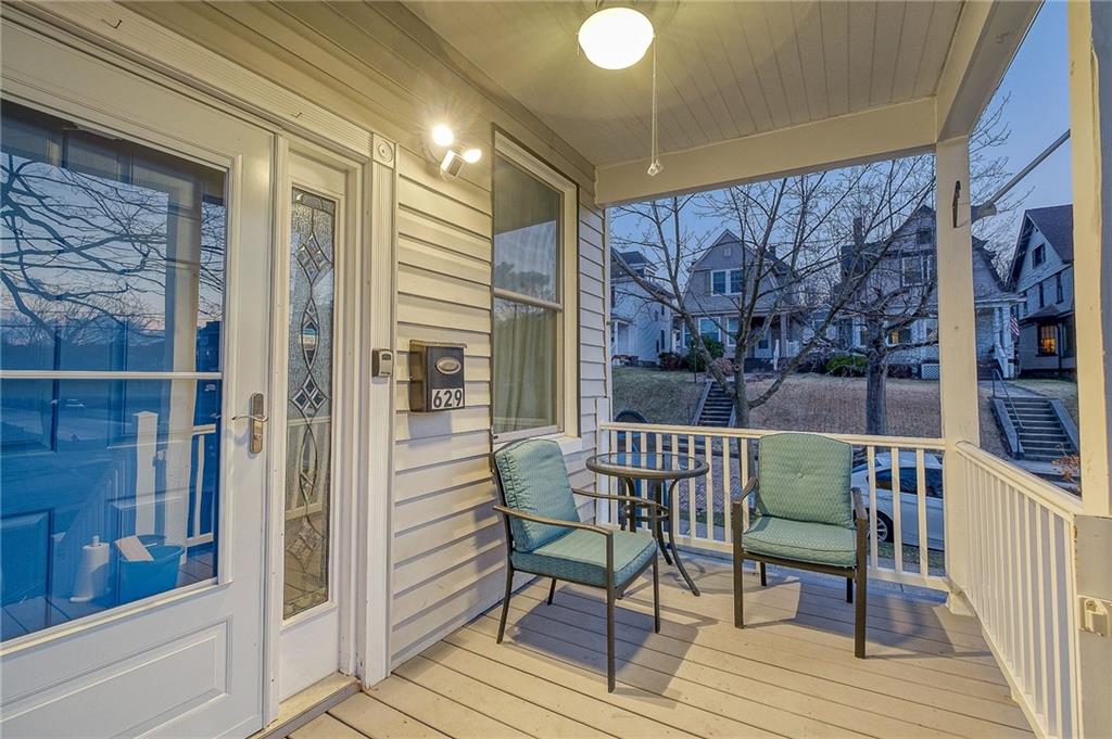 629 George Street Coraopolis, PA 15108 - Photo 2 of 25 Maintenance free relaxing front porch.