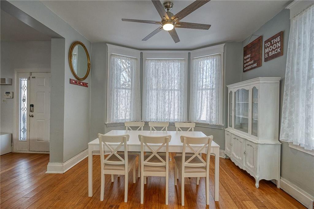 629 George Street Coraopolis, PA 15108 - Photo 9 of 25 Lovely dining room opens to living room and kitchen.