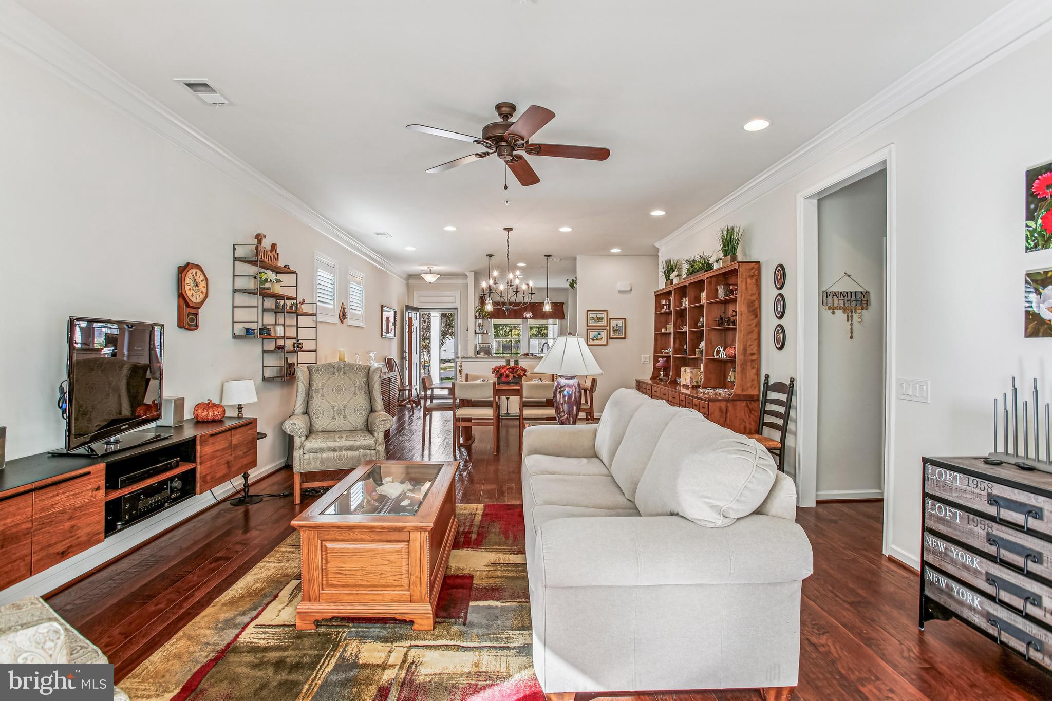 187 Denison Street Fredericksburg, VA 22406 - Photo 16 of 40 a living room with furniture and a flat screen tv