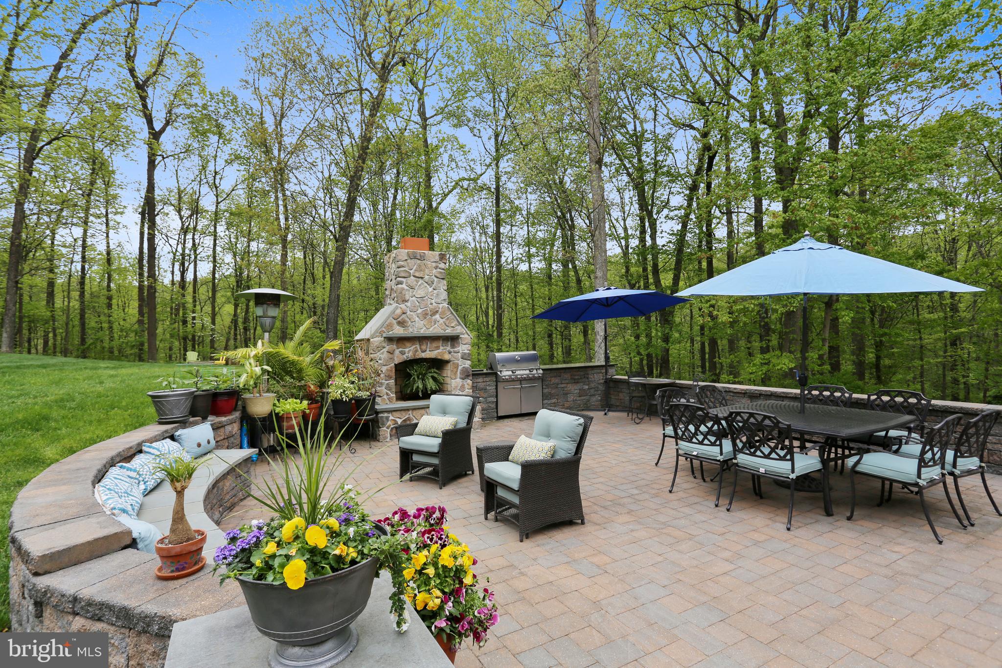 1612 Rushing Stream Court Forest Hill, MD 21050 - Photo 80 of 89 Patio with fireplace
