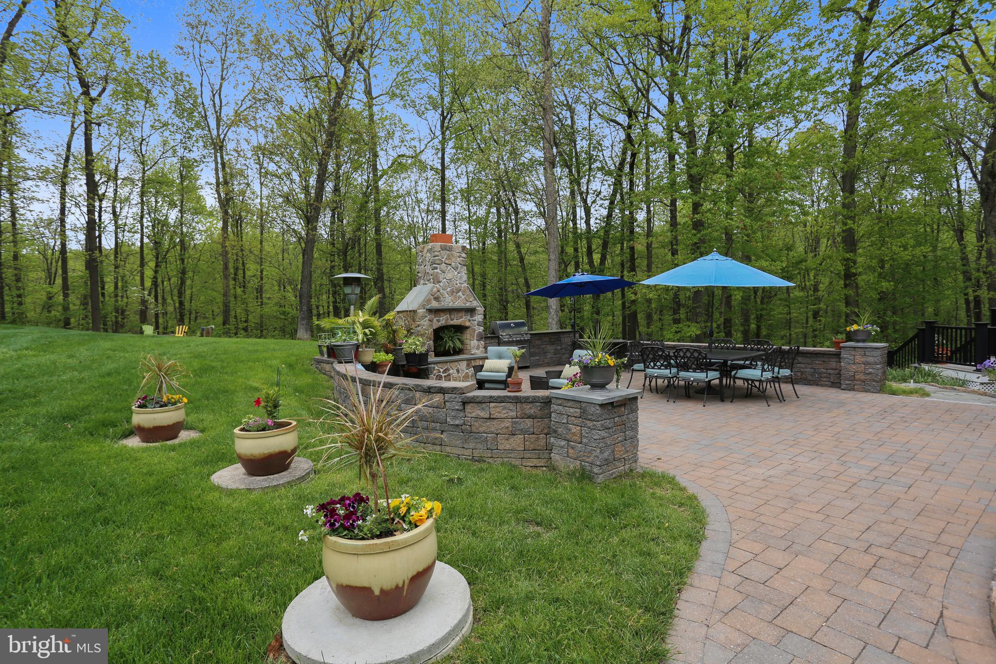 1612 Rushing Stream Court Forest Hill, MD 21050 - Photo 81 of 89 Patio with fireplace