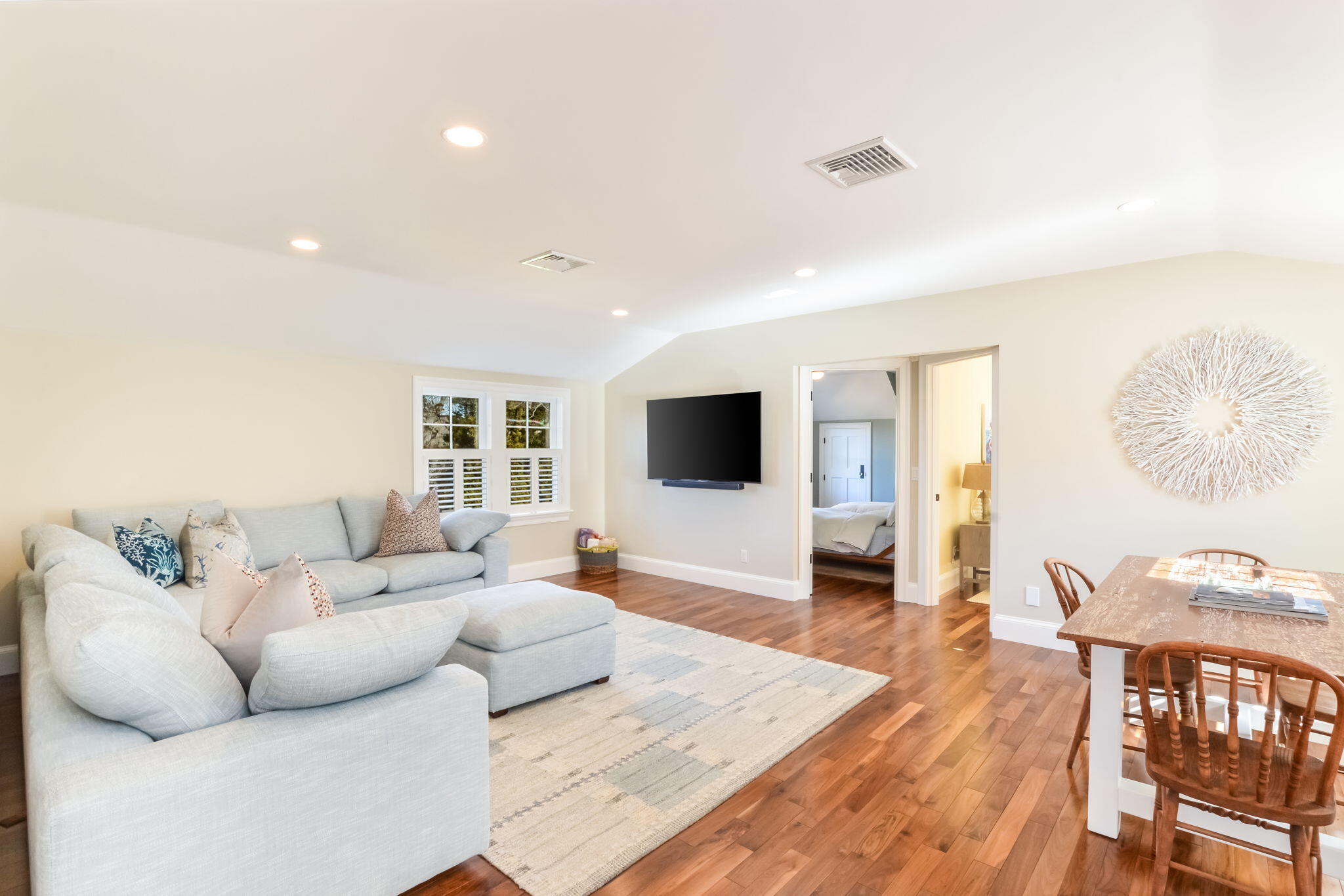 71 Sand Point Osterville, MA 02655 - Photo 32 of 45 a living room with furniture and a flat screen tv