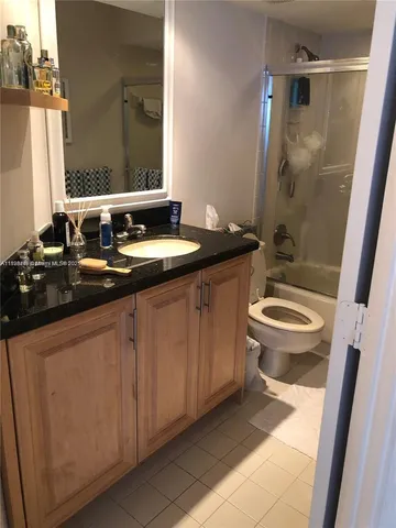 a view of a closet area