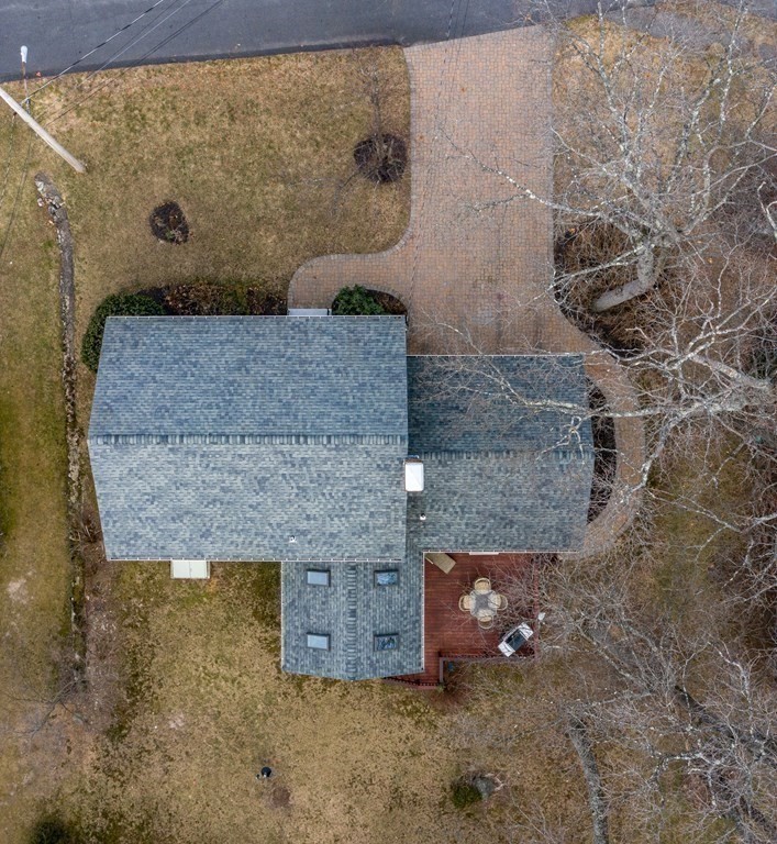 113 Gayland Road Needham, MA 02492 - Photo 24 of 32 a bathroom with a granite countertop shower a mirror and a sink