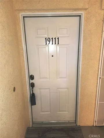 a view of front door