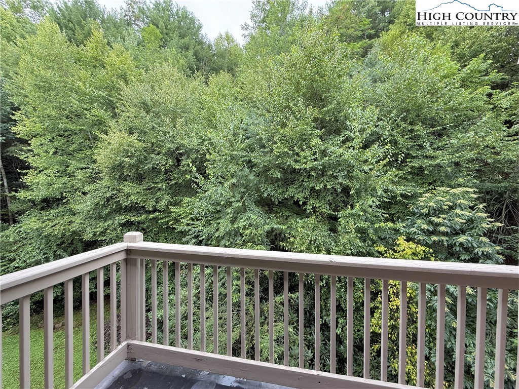 800 Meadowview Drive, Unit 17 Boone, NC 28607 - Photo 9 of 26 a view of a balcony with outdoor space