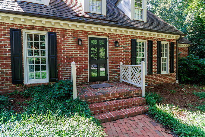 3005 Woodgreen Drive Raleigh, NC 27607 - Photo 3 of 13 Exterior Front Entrance