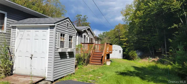 a view of outdoor space and yard
