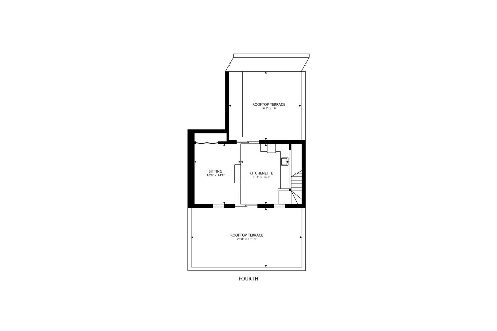 357 West Superior Street, Unit AB Chicago, IL 60654 - Photo 46 of 50 a picture of floor plan