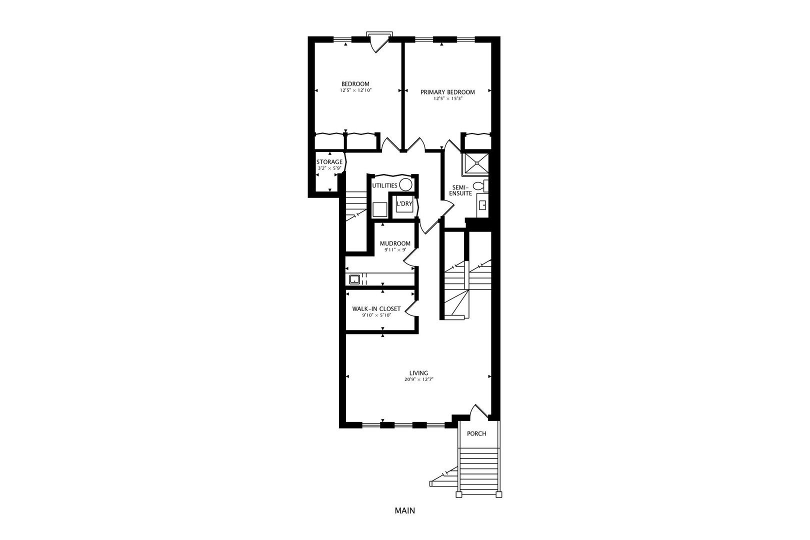 357 West Superior Street, Unit AB Chicago, IL 60654 - Photo 48 of 50 a picture of a bench in front of door