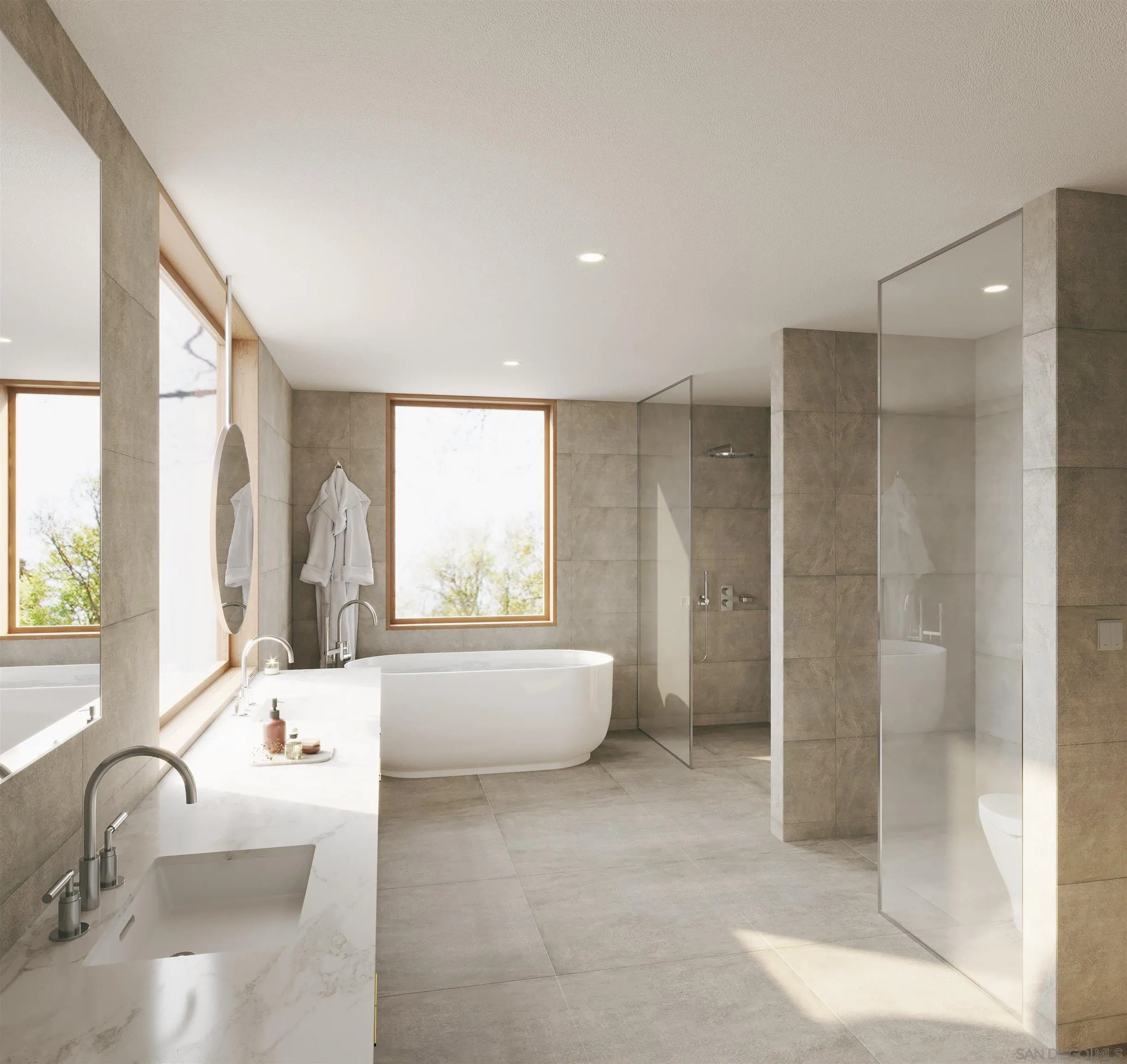 6479 Surfside Lane Carlsbad, CA 92011 - Photo 7 of 14 a bathroom with a tub sink and window