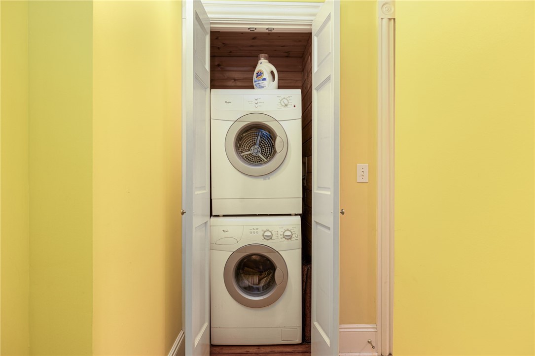 20 Berkeley Avenue, Unit 2 Newport, RI 02840 - Photo 18 of 46 Stackable washer/dryer in hall! There is also a public washer/dryer in the lower level.