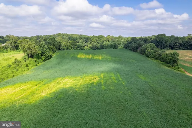 an aerial view of a houses with a yard and lake view