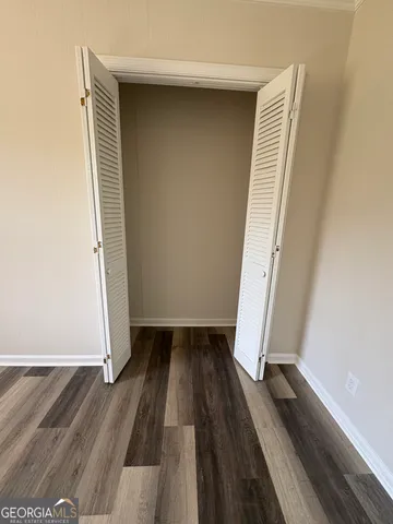 wooden floor in a room